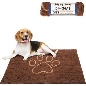 Dog Gone Smart Dirty Dog Doormat - Fast Drying Rug for Clean Floors - Super Absorbent Mat for Muddy Paws - 1 of 4
