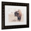 Trademark Fine Art - Nathan Larson Bison Call Matted Framed Art - 3 of 4
