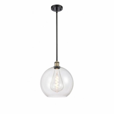 Athens - 1 Light Mini Pendant In Industrial Style-14.38 Inches Tall and 11.75 Inches Wide