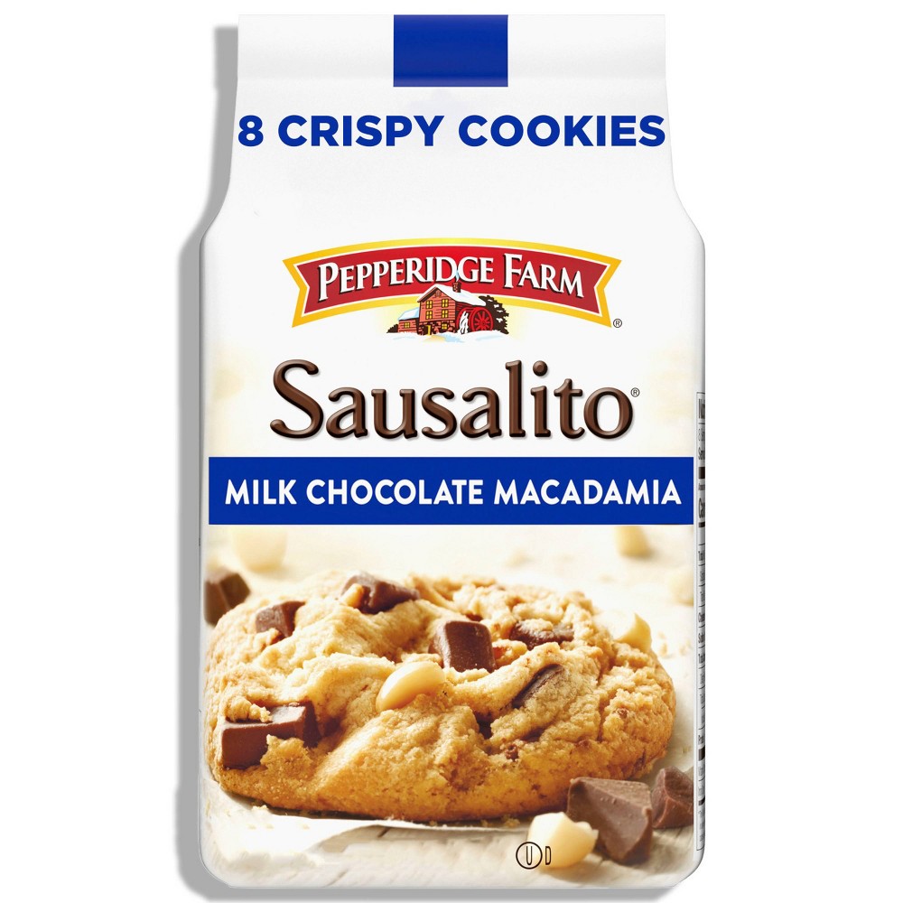 UPC 014100077121 product image for Pepperidge Farm Sausalito Crispy Milk Chocolate Macadamia Cookies - 7.2oz | upcitemdb.com