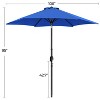 Yaheetech 9FT Patio Umbrella Market Umbrella with Button Tilt and Crank - 3 of 4