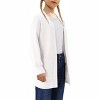 Clearlove Girls' Long Sleeve Open Front Knit Cardigan Cozy Loose Fit Sweater With Pockets Fall Winter Layering Piece - 3 of 4