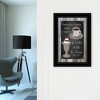 "Everyday Starts with Coffee" Chalkboard framed By Trendy Decor 4U, Ready to Hang Framed Print, Black Frame - 3 of 4