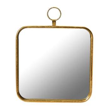 Metal Framed Wall Mirror Gold - Storied Home