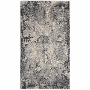 Nourison Home Moroccan Celebration Abstract Splash Area Rug Blue/Beige 2'2" x 3'9" - 1 of 4