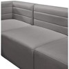Meridian Furniture,Quincy Velvet Modular Armless Chair - 4 of 4