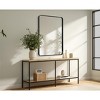 Elegant Lighting Contour Metal Rectangle Mirror 30x40 in Black - 3 of 4