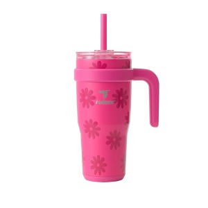 Reduce 24oz Cold1 Vacuum Insulated Stainless Steel Straw Tumbler Mug - 1 of 4