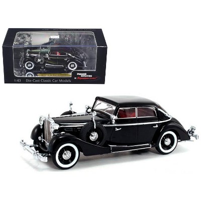 1937 Maybach SW38 Spohn 4 Doors Black Convertible 1/43 Diecast Car Model by Signature Models