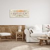 Stupell Industries Seasonal Gratitude Floral Leaves, 40" x 17" - 2 of 4