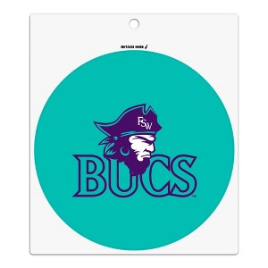 Florida Southwestern State College Secondary Logo Automotive Car Refrigerator Locker Vinyl Circle Magnet - 1 of 4