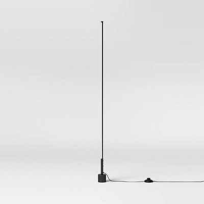 49.5" Floor Lamp with Removable Base (Includes LED Light Bulb) Black - Project 62™