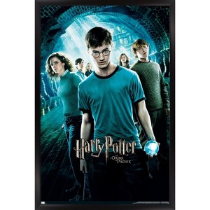 Trends International Harry Potter and the Order of Phoenix (French) Framed Wall Poster Prints - 1 of 4