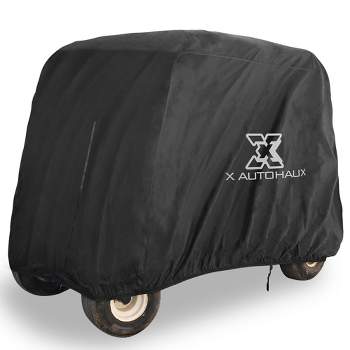 Unique Bargains Waterproof Outdoor Sun Rain Resistant Golf Cart Protective Cover Polyester Fabric