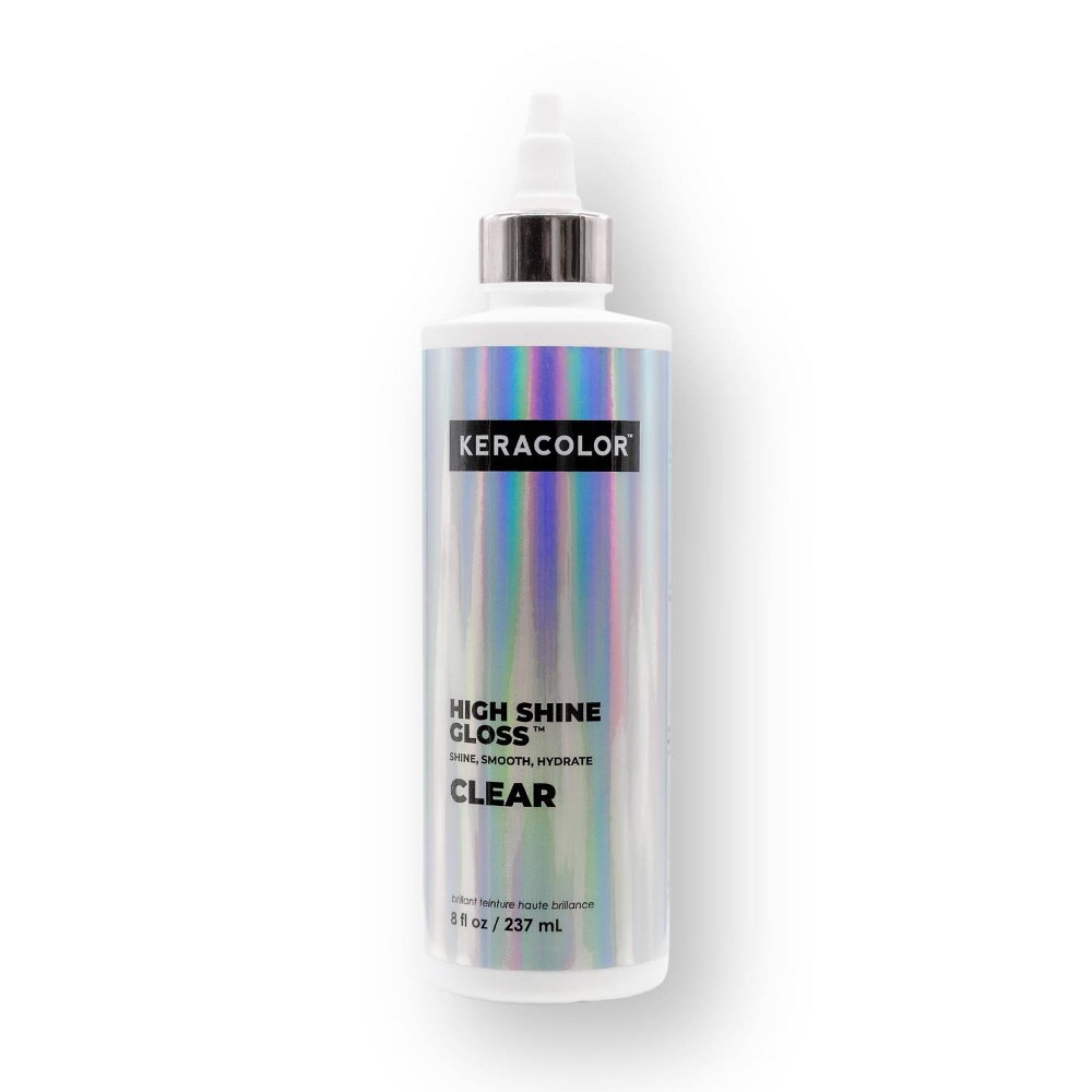Keracolor High Shine Tinted Gloss Clear - 8 fl oz