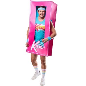 Rubies Men's Barbie Classic Ken Life-Size Doll Box Costume- One Size Fits Most - 1 of 4