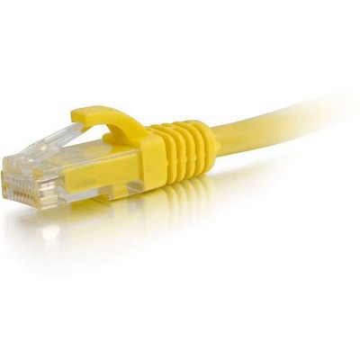 C2G-5ft Cat5e Snagless Unshielded (UTP) Network Patch Cable - Yellow - Category 5e for Network Device - RJ-45 Male - RJ-45 Male - 5ft - Yellow