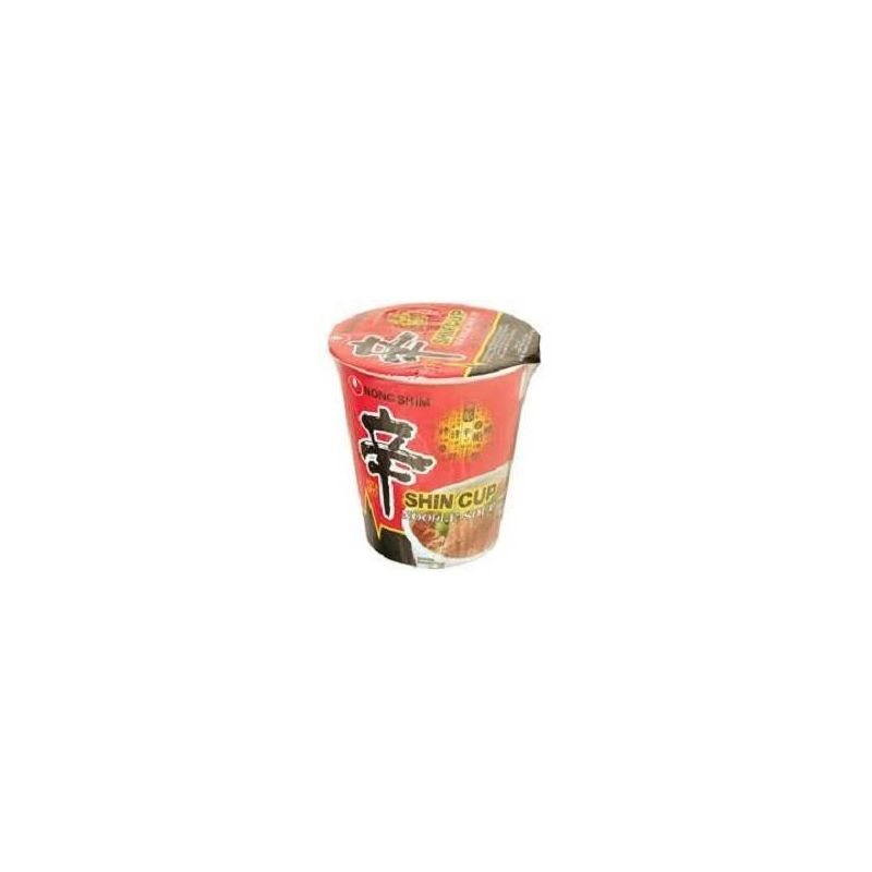Nongshim Spicy Shin Soup Noodle Cup - 2.64oz, 3 of 4