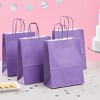 Blue Panda 25 Pack Medium Paper Gift Bags with Handles for Candy, Gifts, Purple, 8 x 10 x 4 In - 2 of 4