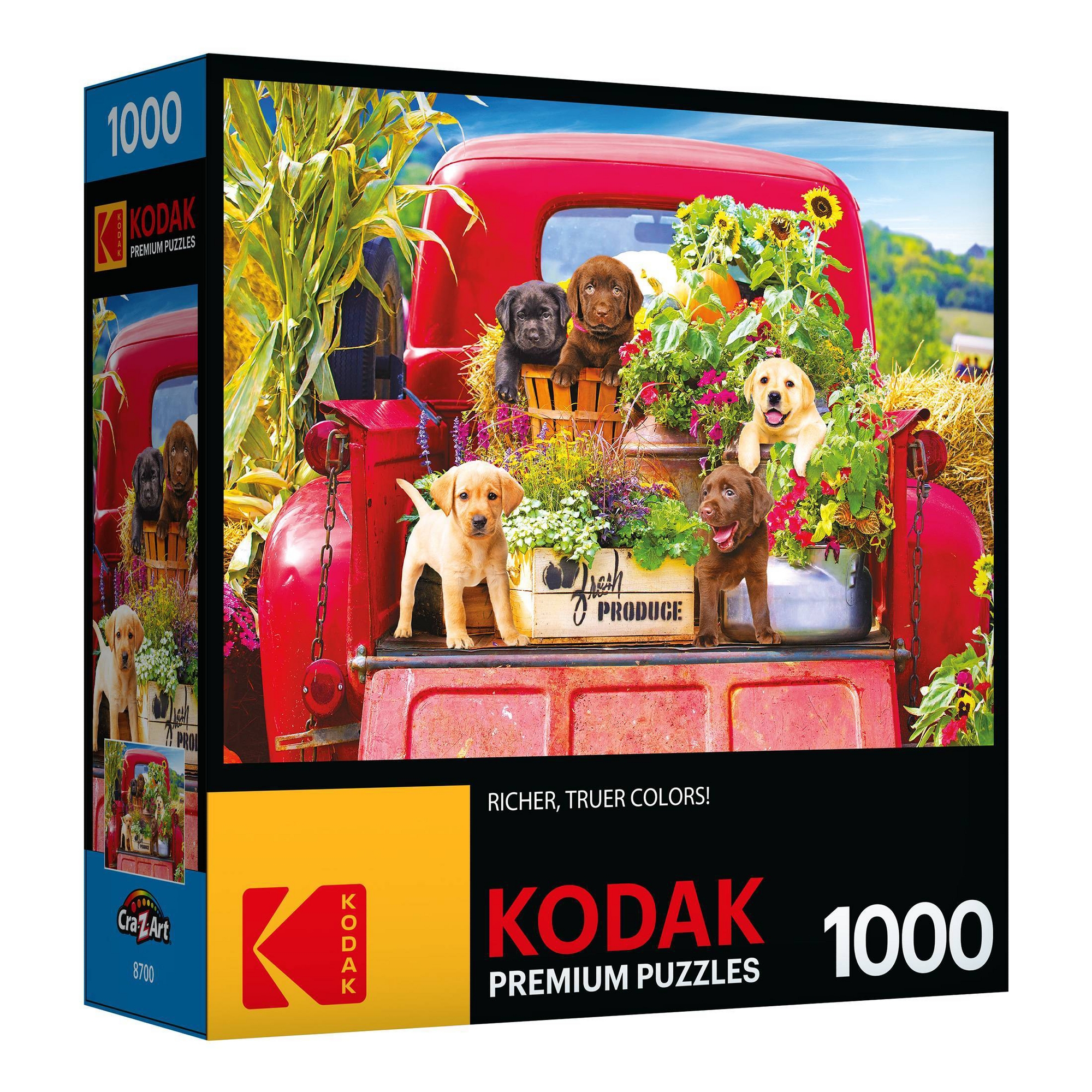 RoseArt Kodak Premium Stowaways Jigsaw Puzzle - 1000pc