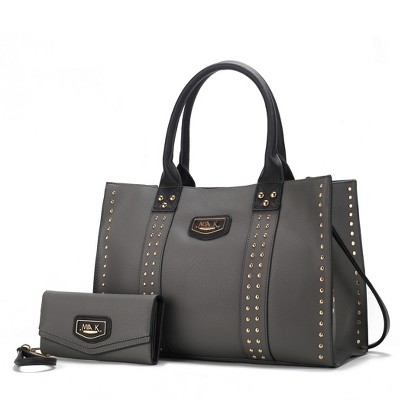 MKF Collection Davina Vegan Leather Women’s Tote Bag with wallet by Mia K