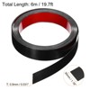 Unique Bargains Self-Adhesive Stainless Steel Mirror Finish Peel and Stick Wall Trim - 2 of 4