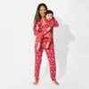 Bellabu Bear Baby Polar Isle Red Bamboo Convertible Footie - 2 of 4