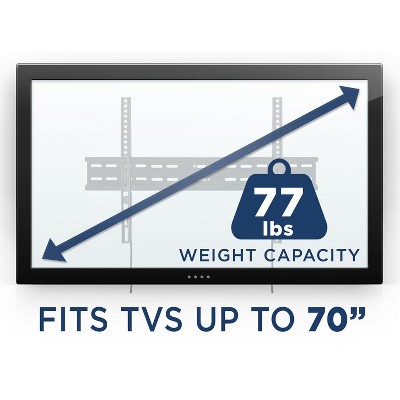 Heavy Duty Fixed TV Wall Mount Bracket for 37"-70" Screens