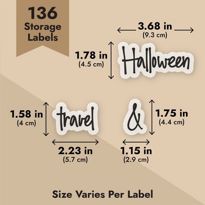 136 Preprinted Garage Storage Labels for Plastic Australia | Ubuy