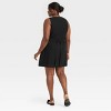 Women's Linen Mini Vest Dress - A New Day™ - 2 of 3