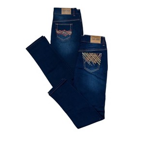 2-Pack Women's Fitted Stretch Jeans | Unique Styles, Everyday Comfort - 1 of 4