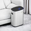 Kitchen Trash Can, 17.2-Gallon Motion Sensor Garbage Can, Stainless Steel Trash Bin, Ozone Odor Control - 3 of 3