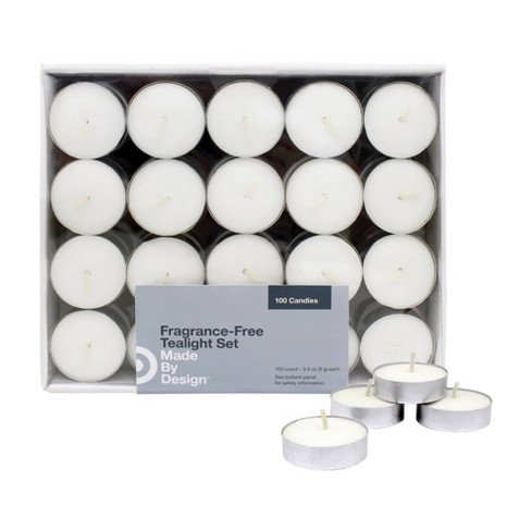 100 X candles tealights 100 X candles tealights