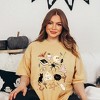 Simply Sage Market Women's Halloween Doodles Short Sleeve Garment Dyed Tee - 2 of 4