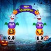 Outsunny 7.9' Halloween Inflatable Archway Pumpkin Skulls Ghosts Bats Archway Beams, Halloween Decoration with LED Lights for Garden Indoor Outdoor - 2 of 4