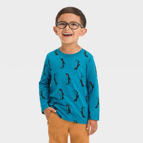 Toddler Boys' Bluey Printed Short Sleeve T-Shirt - Blue 12M