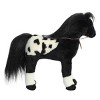 Aurora Large Showstoppers Black Appaloosa Breyer Exquisite Stuffed Animal Black 13" - 4 of 4