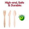 Smarty Had A Party Natural Birch Eco Friendly Wooden Cutlery Set - For 600 Guests - 4 of 4