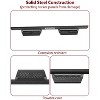 Running Boards 450LB Black Powder Coating Non-Slip Design Side Steps Rock Sliders Fits 2018 2019 2020 2021 2022 2023 2024 2025 Wrangler JL 4DR - 4 of 4
