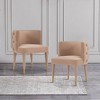 Maya Modern Tufted Velvet Upholstered Dining Chair - Manhattan Comfort - 2 of 4