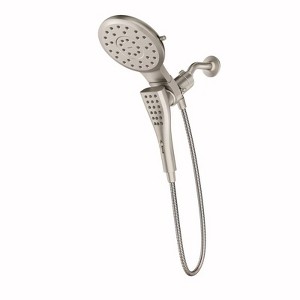 Moen Magnetix Brushed Nickel 8 settings Showerhead Combo 2.5 gpm - 1 of 1