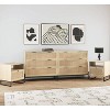 Nathan James Andrew and Mina Rattan Bedroom Set Light Oak - 2 of 4