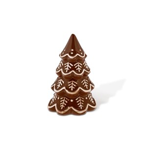 Christmas Gingerbread Ceramic Tree Leaf - Bullseye's Playground