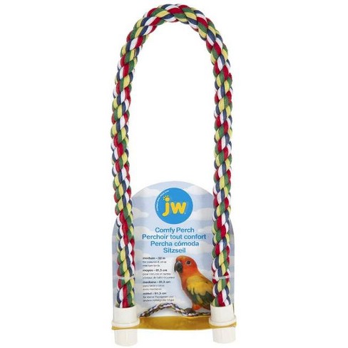 Jw Pet Flexible Multi-color Comfy Rope Perch 32 : Target