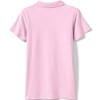 Lands' End School Uniform Kids Short Sleeve Feminine Fit Interlock Polo Shirt - 4 of 4