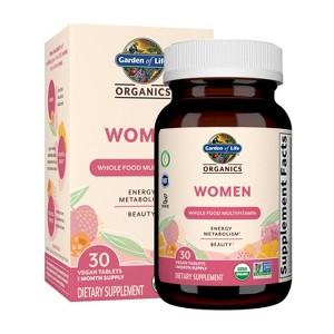 Garden of Life Organic Women's Daily Vegan Multivitamin Tablets
