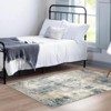 Lahome Modern Abstract Washable Area Rug-Soft Carpet for Living Room, Bedroom, or Office - 3 of 4