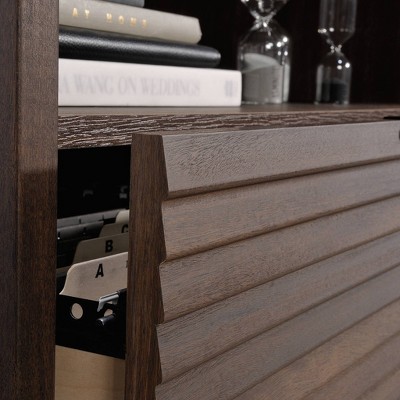 Palo Alto Spiced Mahogany Impact Resistant Office Credenza