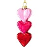 Cody Foster 4.0 Inch Triple Heart Valentine Tree Ornament , Christmas Decor Love Christmas Valentine's Day (1PC) - 3 of 4