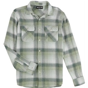 Reef Mens Three Tone Button Up Shirt - 1 of 2